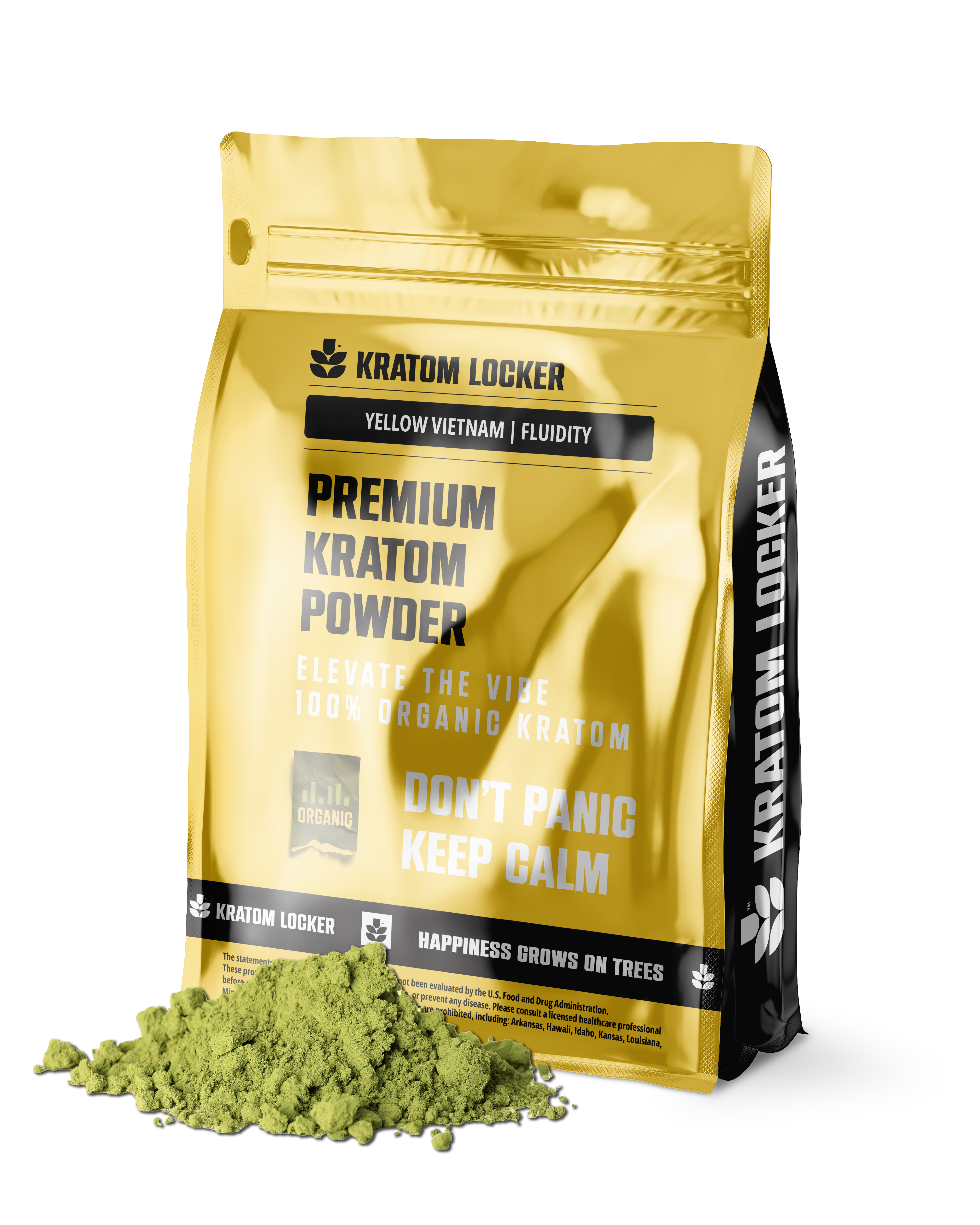 Yellow Vietnam | Yellow Sun-Cured Kratom Powder